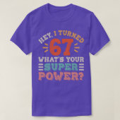 67誕生日 Tシャツ (デザイン正面)