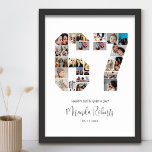 67誕生日Number 67カスタムフォトコラージュ ポスター<br><div class="desc">67歳祝の生誕パーソナライズされた生日67枚の写真コラージュのポスター。このカスタマイズ可能な贈り物は結婚の記念日にも最適。人生と素晴らし人生の思い出を大切表す結婚方法で結婚したある。ポスターには特別な瞬間を捉えた写真のコラージュが施され、名前カスタマイズや日付の誕生や記念の日付などにも使える。それはユニーク、息子、娘、母、パパ、友人、カップル、夫と妻のための家または思慮深い贈り物に意味のある追加を行う。愛する人の誕生日パーティーのtouchに喜びのポスターを添える。</div>