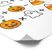 67順序の演算数学教師ハロウィンコスチューム ポスター (角)