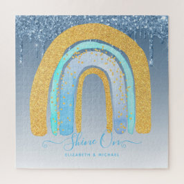 676ピースパーソナライズされたジグソークリスマスレインボージ ジグソーパズル