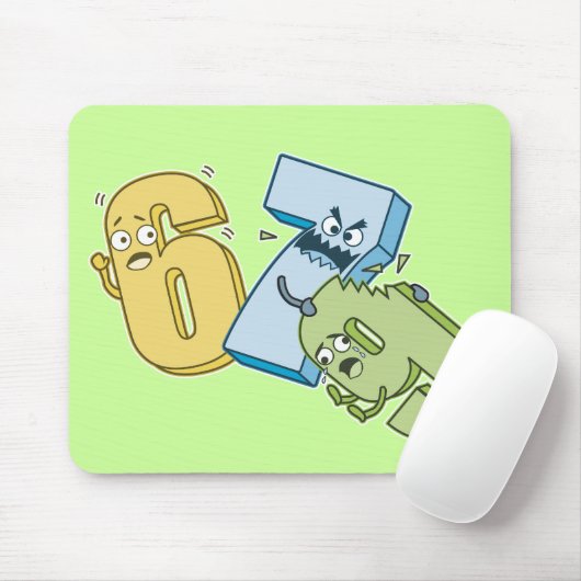 6789 mousepad マウスパッド (マウス)