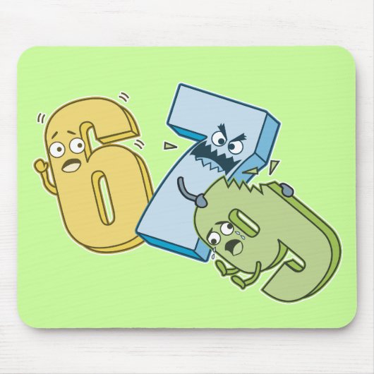 6789 mousepad マウスパッド (正面)