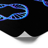 67 おもしろい数字のミーム DNA複製 分子生物学 ポスター (角)