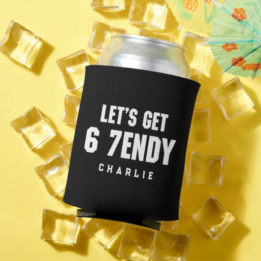 67 おもしろミーム さぁシックスセブンへ Sendy 6 7endy 缶クーラー (インサイチュ 夏)