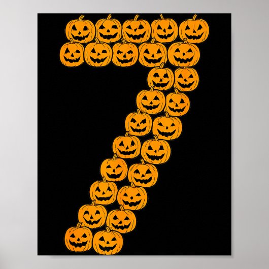 67 おもしろ ハロウィン コスチューム かぼちゃ 面白い 6  ポスター (正面)