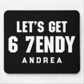 67 おもしろ ミーム さぁ6 7へ Sendy 6 7endy マウスパッド (正面)