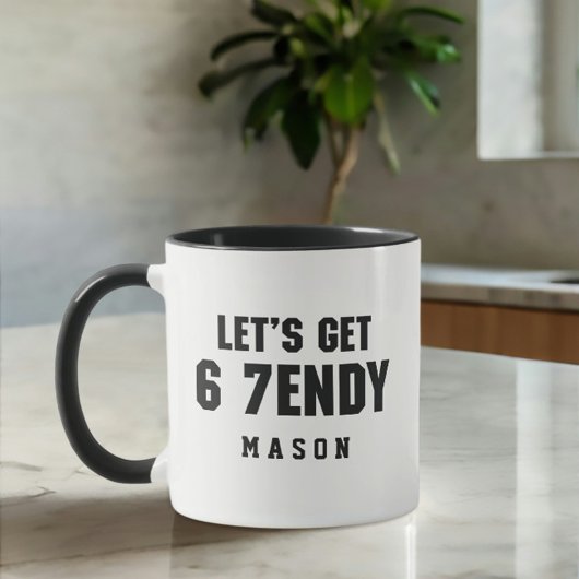 67 おもしろ ミーム さぁ6 7 Sendyになろう 6 7endy マグカップ