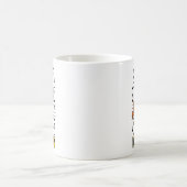 67 お茶の代わりにお音楽 Tea 音楽教師 ミーム おもしろい ミュージシャン スラング コーヒーマグカップ (中央)