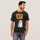 67 めめ ハロウィン おもしろパロディ Tシャツ (正面フル)