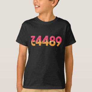 67 アイスクリームしたたりMeme 平方根 4489 スラング 数学 Tシャツ