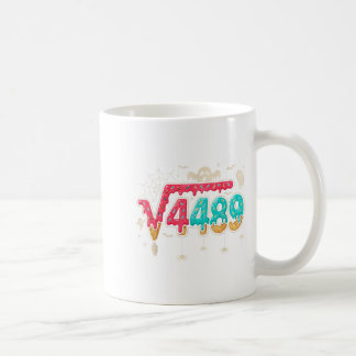 67 アイスクリーム ドリップ ミーム 平方根 4489 スラング 数学 コーヒーマグカップ