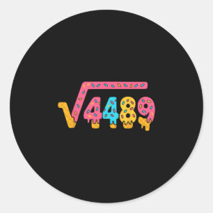 67 アイスクリーム ミーム 平方根 4489 スラング 数学 先生 ラウンドシール