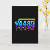 67 アイスミーム平方根4489 スラング数学教師 カード (黄色い花)