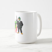 67 アヒルデザインTシャツ コーヒーマグカップ (正面右)