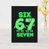 67 イタリアン脳腐れ 面白いイタリアン脳腐れ キッズ 67 カード (黄色い花)