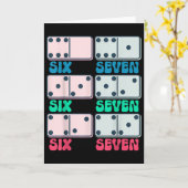 67 カウントドミノブロック 数学教師 ヴィン カード (黄色い花)