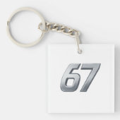 67   キーホルダー (正面)