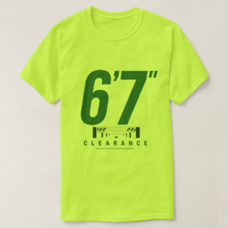 6'7" クリアランス Tシャツ