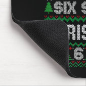 67 クリスマスセーター メンズ おもしろい 数字 6 7 面白い マウスパッド (コーナー)