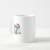 67 クリスマス メメ 男の子 女の子  コーヒーマグカップ (正面左)