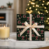 67 クリスマス ラッピングペーパー