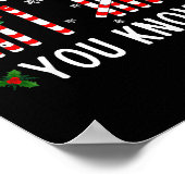 67 クリスマス 冗談 知ってる人にはわかる ポスター (角)