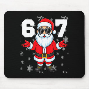 67 クリスマス 6 7 ミーム パジャマ 67 Bruh スラング マウスパッド