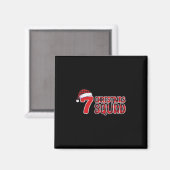 67 クリスマスTシャツ Six Seven ミーム スクワッド 67 赤 Pla マグネット (正面/裏面)