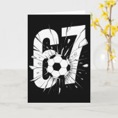 67 サッカー シックス セブン 6 7 ミーム 67 _2 カード (黄色い花)