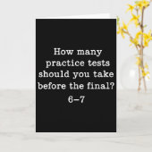 67 シックスセブン 脳腐り ジェネレーションアルファ 面白い レポート 教える カード (黄色い花)