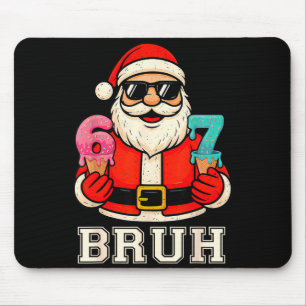67 シックス セブン Burh 笑える クリスマス 6 7 メンズ レディース マウスパッド