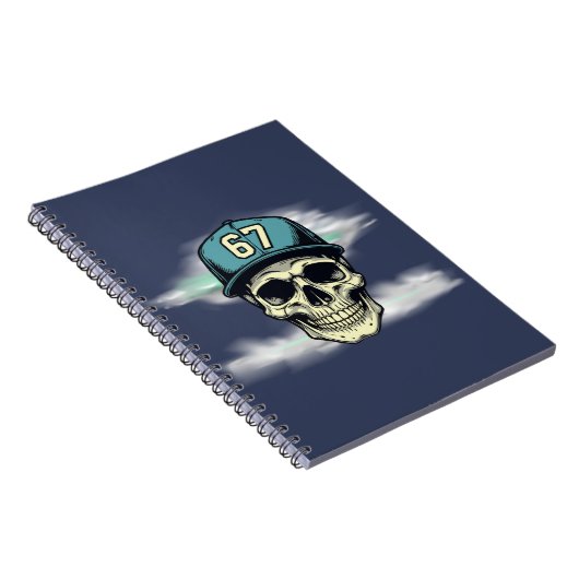 67 スカル ノートブック (右側)