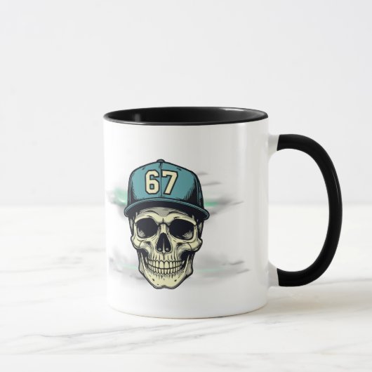 67 スカル マグカップ (右)