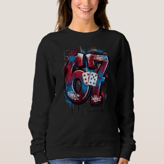 67 ストリートウェア グラフィックTシャツ デザイン スウェットシャツ