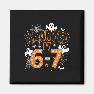 67 ゾンビ ハロウィン おばけとカボチャ メンズ マグネット