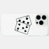67 トランプカードの面白いミーム ６と７ Case-Mate iPhoneケース (裏面 (横))