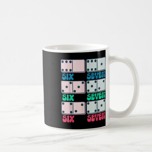 67 ドミノブロック 数学教師 ヴィン コーヒーマグカップ (右)