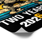 67 ニューイヤーズイヴ 2026 面白い 男の子 キッズ お正月 パーティー 6 ポスター (角)