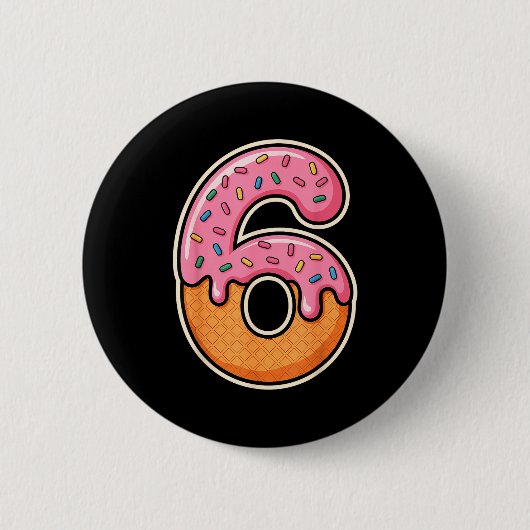 67 ハロウィン衣装 デュオ マッチング ナンバー6と7 I 缶バッジ (正面)