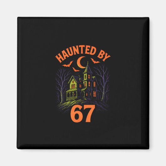 67 ハロウィン衣装 脳腐れ教師 6-7 ミーム シックス マグネット (正面)