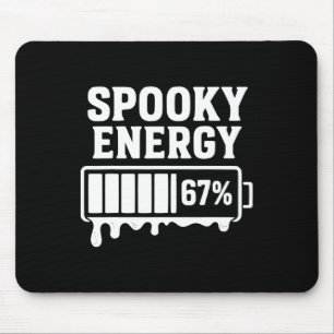 67 ハロウィン スプーキー エナジー 脳内お花畑 メーム シックス セブン マウスパッド