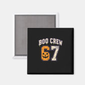 67 ハロウィン ブー 仲間 スポーツジャージ Brainrot Meme マグネット (正面/裏面)