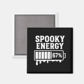 67 ハロウィーン スプーキー エナジー 脳内革命 メーム シックス セブン マグネット (正面/裏面)