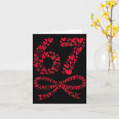 67 バレンタインデーのハートミーム - トレンディー シックス セブン カード (黄色い花)