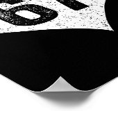 67 バレンタイン おもしろ 6 7 ミーム Gen Alpha スラング ポスター (角)