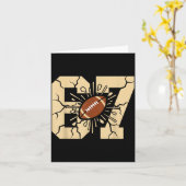 67 フットボール シックスセブン 6 7 ミーム - 面白い 6-7 ドリップ アメリカン カード (黄色い花)