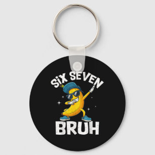 67 ブルーダビングバナナSix Seven Meme 6 7 バナナ キーホルダー