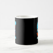 67 ペンギン サッカー おもしろ 冬 メモ ギフト _2  コーヒーマグカップ (中央)