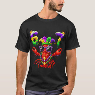 67 マルディグラス カニ ビーズ 子供 メメ Tシャツ