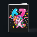 67 ミームユニコーン 女の子用 六 七 ミームブレインロット カード<br><div class="desc">67 ミームユニコーン 女の子用 六 七 ミームブレインロット 面白い子供</div>